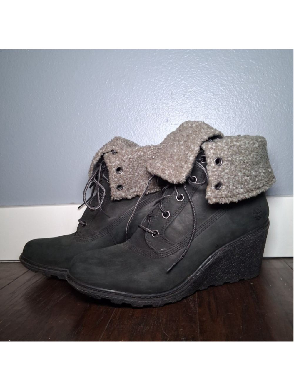 Timberland Earthkeepers Amston Roll Top Wedge Boots